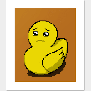 Duckys cry emoji Posters and Art